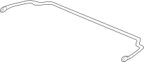 52300SECA01 Suspension Stabilizer Bar (Rear)