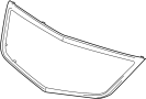 71122TL2A51 Grille Molding (Front, Upper)