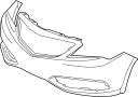 04711TX6A90ZZ Bumper Cover (Front, Upper)
