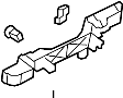 Exterior Door Handle Base (Right, Rear)