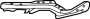 71190T3RA00 Bumper Cover Reinforcement (Left, Front, Upper)