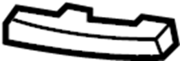 Bumper Trim (Right, Front, Upper)