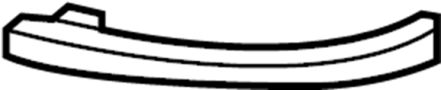 Bumper Cover Support Rail (Right, Front, Upper)