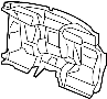 74260SJAA00 Cowl Insulator