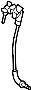 72185SJA003 Door Lock Cylinder (Left)