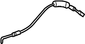 72631SJA003 Door Latch Cable (Rear)