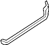 71598SJA003 Bumper Guide (Left, Rear, Upper, Lower)