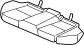 82137SJAG02 Seat Cushion Pad (Rear)