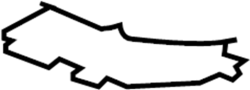 82532SJAE02 Seat Cushion Pad Grommet (Left, Rear)