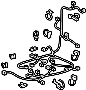 Power Seat Wiring Harness (Left)