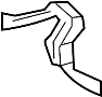 63320SJAA01ZZ Quarter Panel Gutter (Right, Rear)