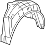 74591SJAA03 Quarter Panel Splash Shield (Left, Rear)