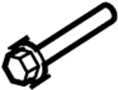Lateral Arm Bolt (Rear)