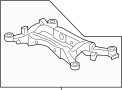 50300SJAE02 Suspension Subframe Crossmember (Rear)