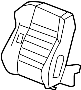 81127STKA11 Seat Back Cushion (Right, Front)