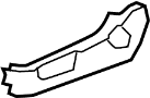 Seat Back Recliner Adjustment Mechanism Cover (Left, Right)