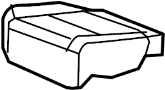 Seat Cover (Right, Rear, Lower)