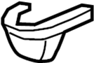 Seat Track Cover (Left, Front, Lower)