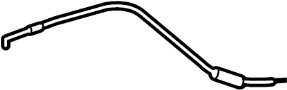72173STKA02 Door Latch Cable (Left, Front)