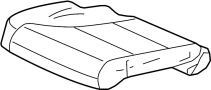 81537TX4A01 Seat Cushion Pad (Left, Front)