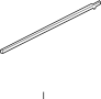 Door Window Belt Weatherstrip (Left, Front)