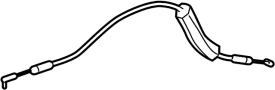 Door Latch Cable (Front)