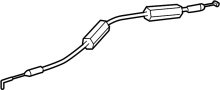 Door Latch Cable (Rear)
