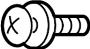 Steering Column Switch Housing Screw