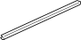 72375TJBA01 Door Window Belt Weatherstrip (Left, Front)