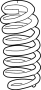 52441TJBA03 Coil Spring (Rear)