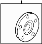 44600TY2A00 Wheel Hub (Front)