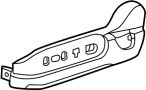 81638TY2A02ZA Seat Frame Trim Panel (Left, Front)