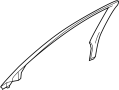 Door Window Molding (Right, Upper)