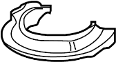 Coil Spring Insulator (Rear, Lower)