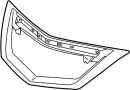 Grille Molding (Front)