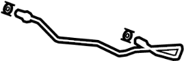 53671SZNA51 Fluid pipe. Tube Assembly., Feed. (Left)