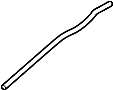 76833SZNA01 Windshield Washer Hose (Front)