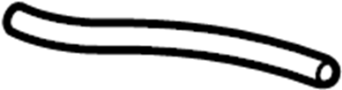 76834SZNA01 Windshield Washer Hose (Front)