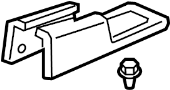 81509SZNA01ZB Seat Track Cover (Left, Front, Rear)