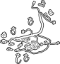 81606SZNA00 Power Seat Wiring Harness (Left)