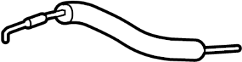 Door Latch Cable (Rear)