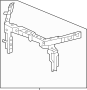60400TZ3305ZZ Radiator Support Panel (Front)