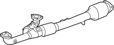 181505J2A00 Catalytic Converter (Front)