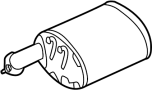 18305TZ7A81 Exhaust Muffler (Left)