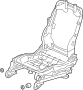 81526TZ3A81 Seat Frame (Left, Front)
