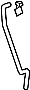 72153TZ3305 Door Lock Operating Rod (Left, Front)