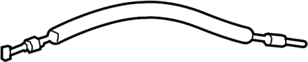 72133TZ3A01 Door Latch Cable (Front)