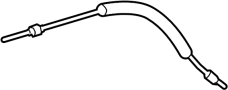 Door Latch Cable (Front)