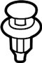 View Fastener. Clip. Cover. Retainer. Grille. (Front, Upper, Lower) Full-Sized Product Image