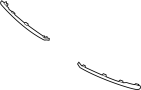 Image of Grille Molding (Left, Upper) image for your 2013 Mazda MX-5 Miata   